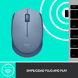 Rat&oacute;n Logitech M171 Wireless Azul (910-006866) image number null
