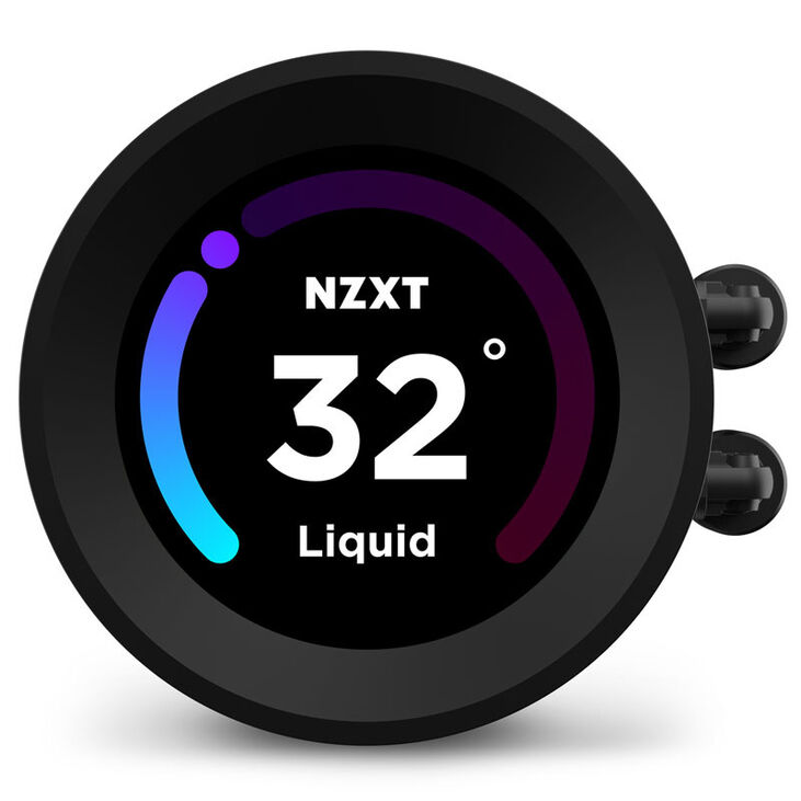 Kit de Refrigeración Líquida CPU NZXT Kraken Elite 240 RGB Negro image number 2
