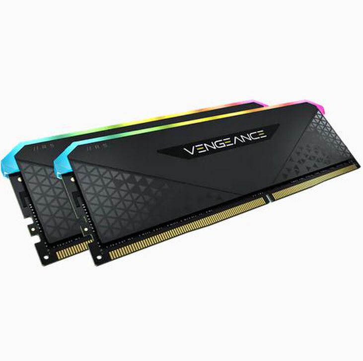 Corsair Kit 32GB (2 x 16GB) DDR4 3200MHz Vengeance RGB RS CL16 image number 0