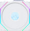 Ventilador Lian Li UNI FAN TL120 LCD Wireless RGB PWM Blanco 120mm