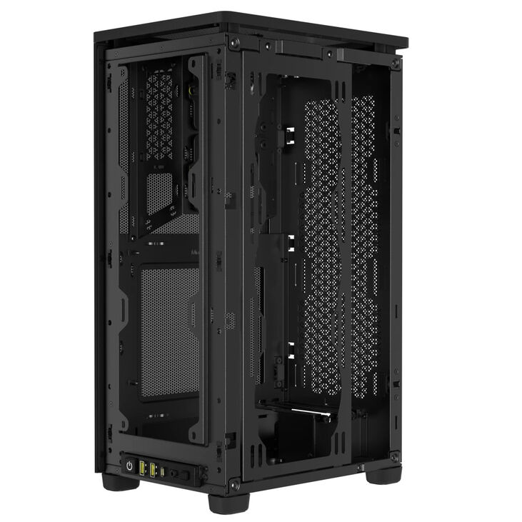 Torre Mini-ITX Corsair 2000D Airflow Negro Cristal Templado image number 6