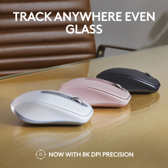 Rat&oacute;n Logitech MX Anywhere 3S Wireless Rosa image number 1