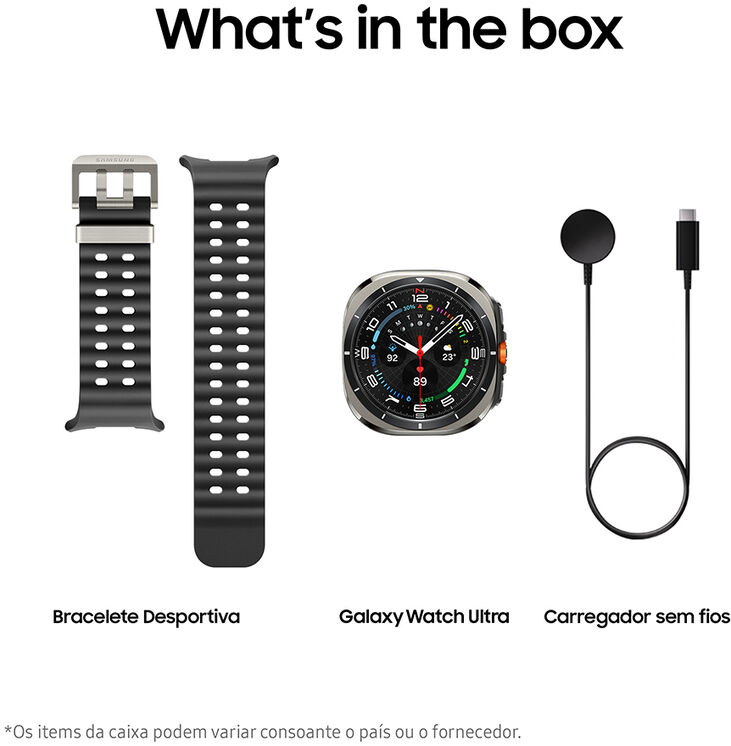 Reloj Smartwatch Samsung Galaxy Watch Ultra 47mm LTE Plata Titanio image number 3