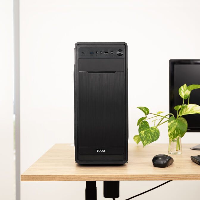 Caja Midi Tower Tooq PRISMA ULTRA C/Fuente Alimentaci&oacute;n 500W USB-C image number 5