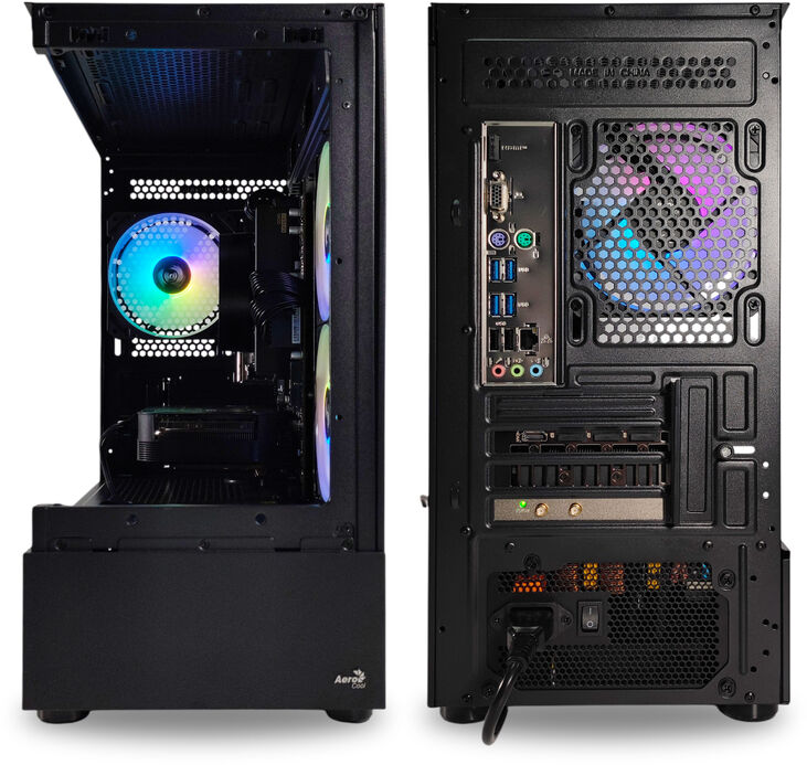 Ordenador King Mod Limited-PC Ryzen 5 7500F 32GB DDR5 1TB RTX 4060 WiFi W11 image number 4