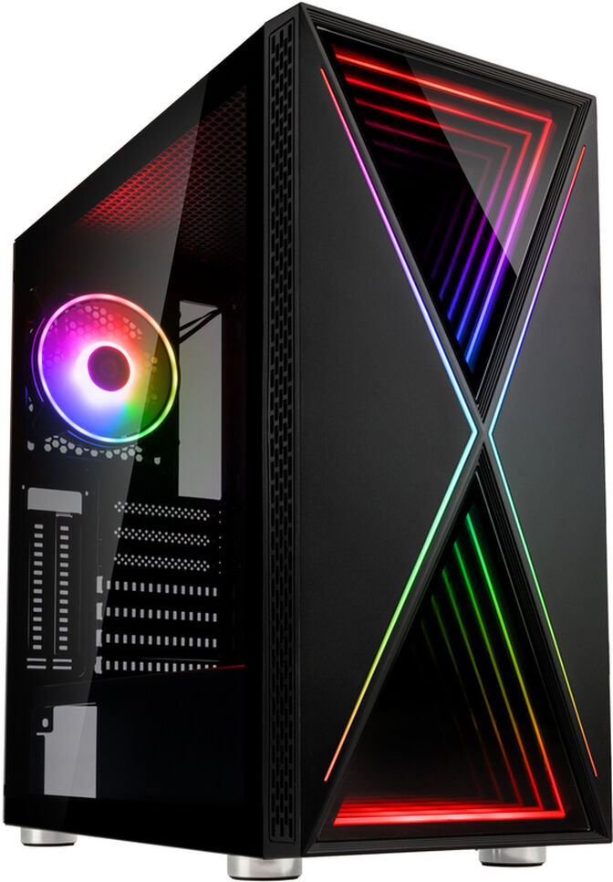 Caja ATX Kolink VOID X ARGB Vidrio Templado Negro image number 0