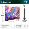 Televisor Hisense 75E7S 75" QLED UltraHD 4K VIDAA image number null