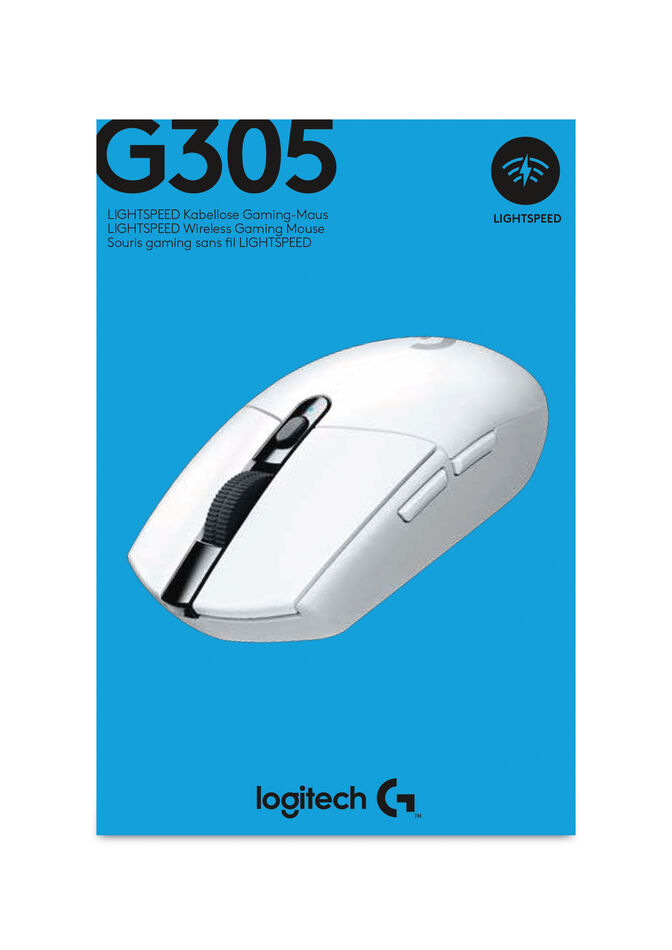 Rat&oacute;n Logitech G305 12000DPI Lightspeed Wireless Blanco image number 5
