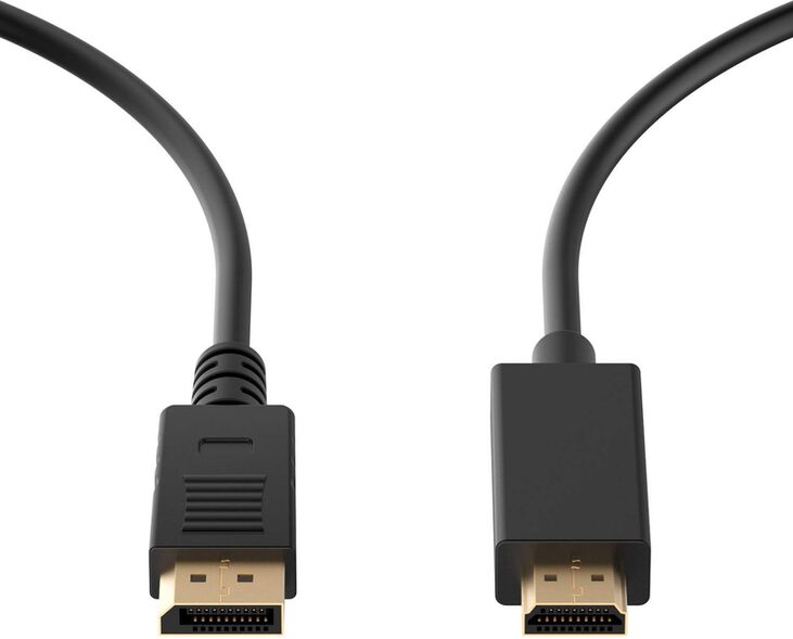 Cable Conversor Ewent DisplayPort 1.2 para HDMI 1.2 Macho/Macho 1.8 M Negro image number 2
