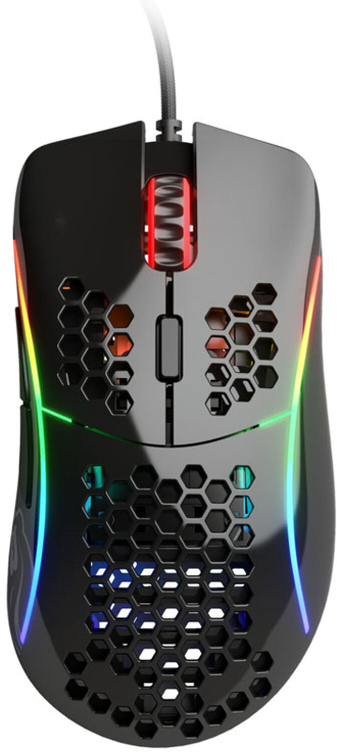 Rat&oacute;n Gaming Glorious Model D- Glossy Negro image number 1