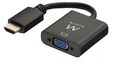 Cable Conversor Ewent HDMI para VGA c/Audio Negro image number null