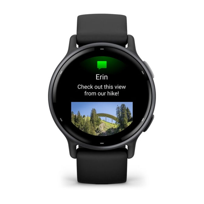 Smartwatch Garmin V&iacute;voactive 5 42mm Preto image number 1