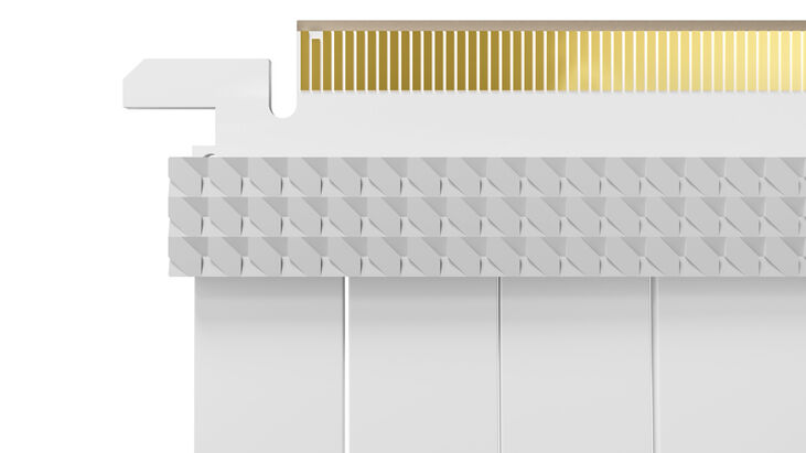 Riser Vertical TRYX String PCIe 5.0 200mm - Blanco image number 4