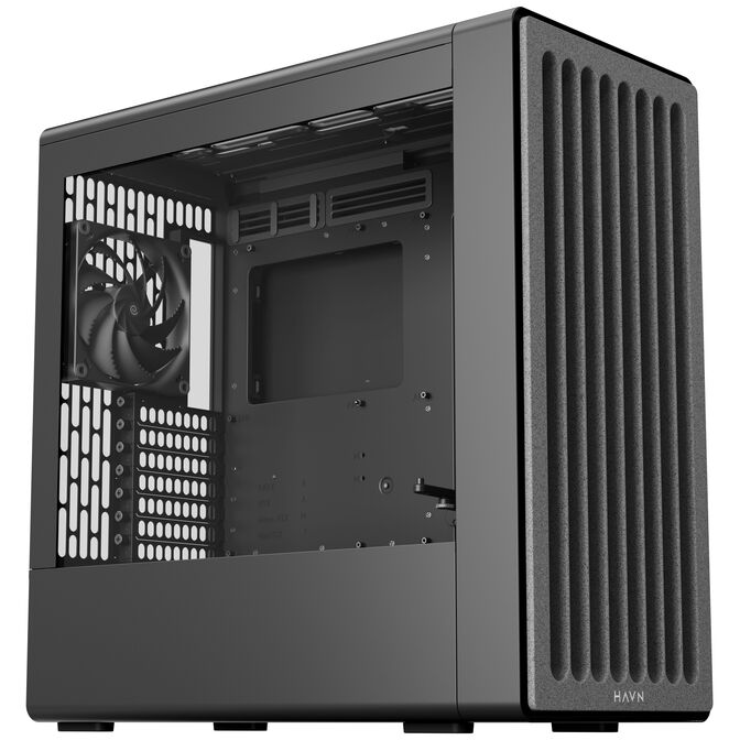 Caja ATX HAVN BF 360 Flow Negro image number 0
