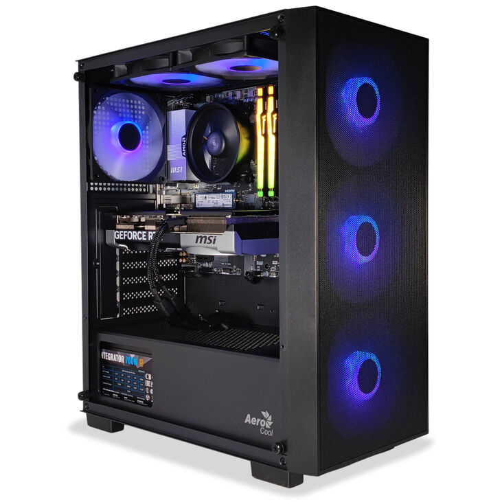 Ordenador AURA Gamer-PC TEAM 7 EDITION Ryzen 5 7500F 32GB DDR5 1TB RTX 5070 WiFi W11 image number 1