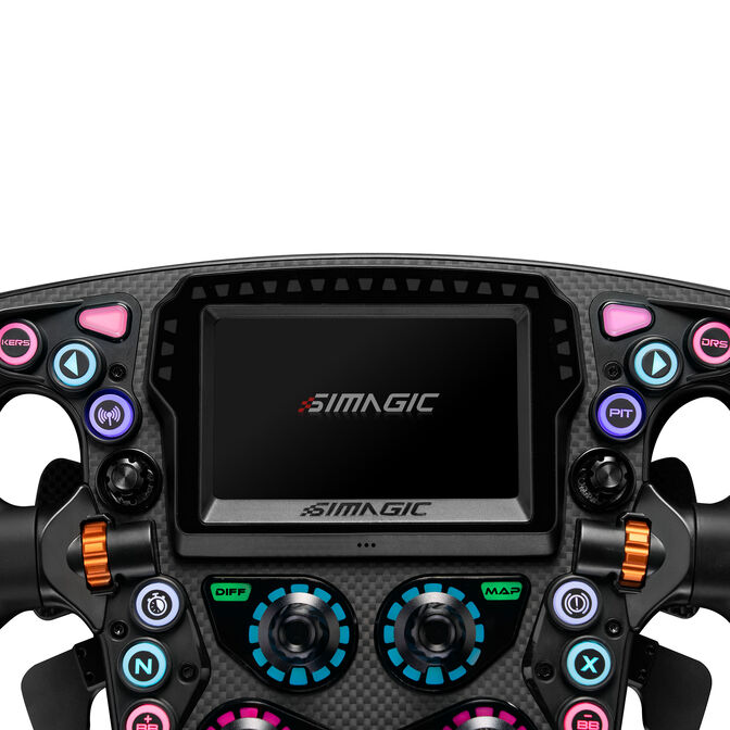 Volante Simagic Zeus Formula com MagicDash 4 image number 3