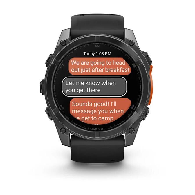 Smartwatch Garmin Fenix 8 AMOLED 51mm Cinzento image number 10