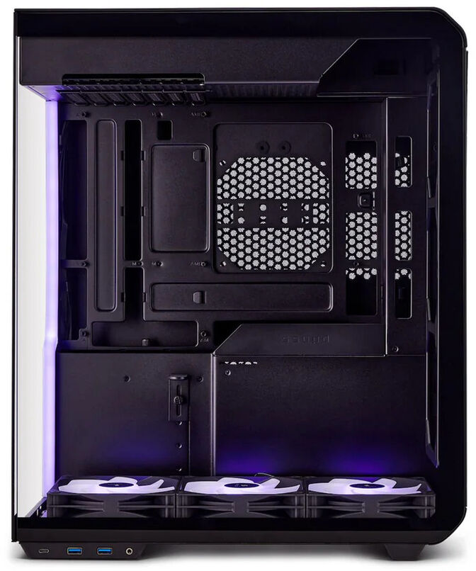 Caja ATX Ssupd Xhuttle Negro Vidrio Templado image number 1