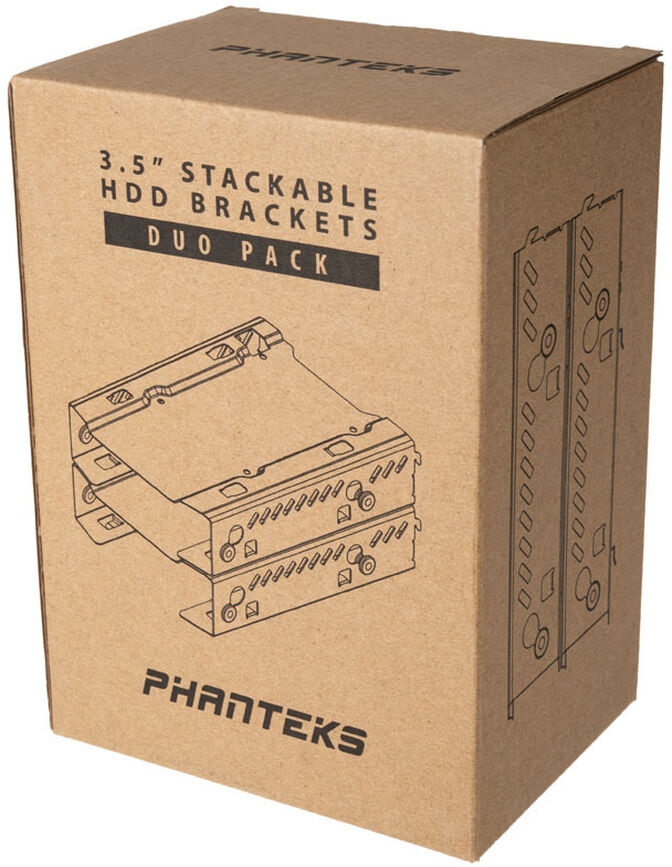 Soporte Phanteks Stackable para HDDs (2 x 3.5'') image number 3