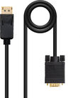 Cable Conversor NanoCable DisplayPort/M para VGA/M 2 M Negro image number null