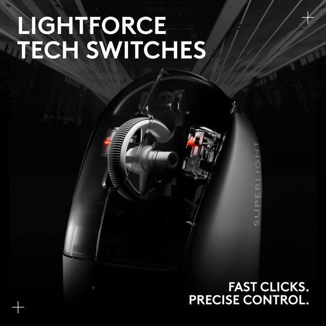 Rat&oacute;n Logitech G PRO X Superlight 2 44000DPI Lightspeed Wireless Rosa image number 9