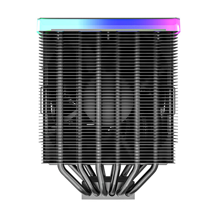 Cooler CPU Montech Metal DT24 Premium ARGB 2x120mm image number 3