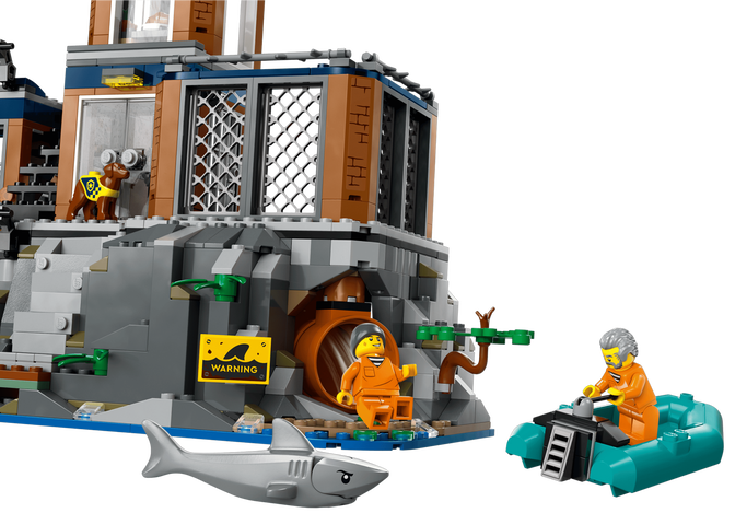 LEGO City: Isla de la Prisi&oacute;n de la Polic&iacute;a, 980 Piezas (60419) image number 5