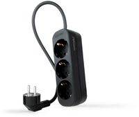 Regleta Nanocable 3 Tomas 1.4 M Negro
