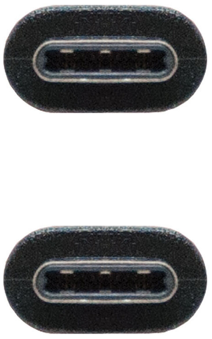 Cable USB 2.0 3A Nanocable USB-C M/M 0.5 M Negro image number 2
