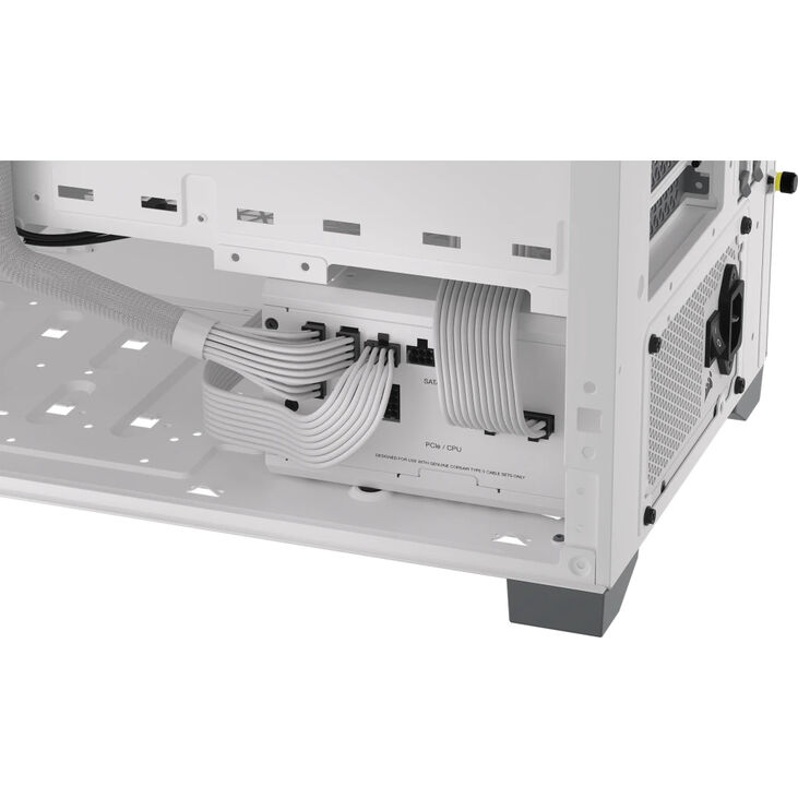 Fuente Alimentación Modular Corsair RMx Shift Series RM750x 750W 80 Plus Gold Blanca image number 5