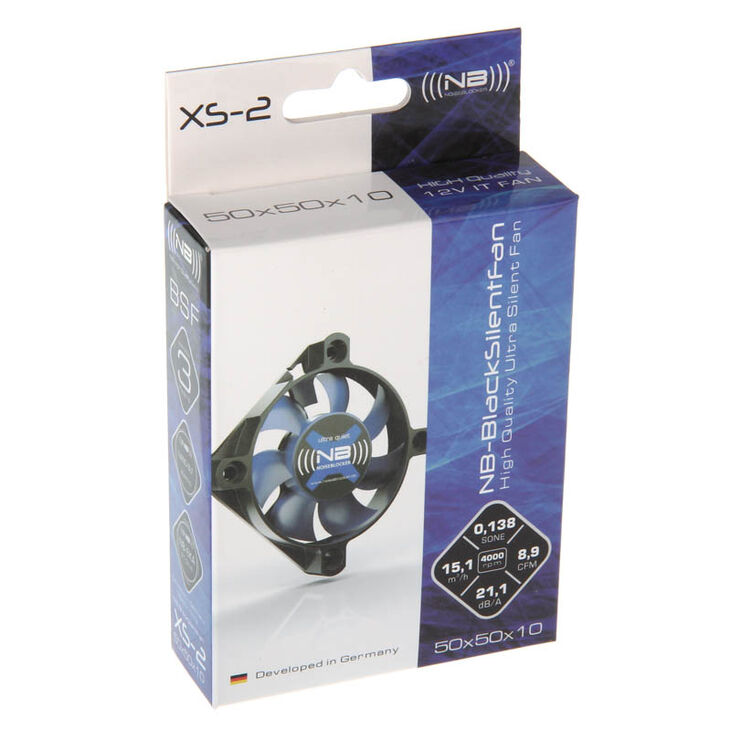 Ventilador Noiseblocker BlackSilent XS2 50mm image number 3
