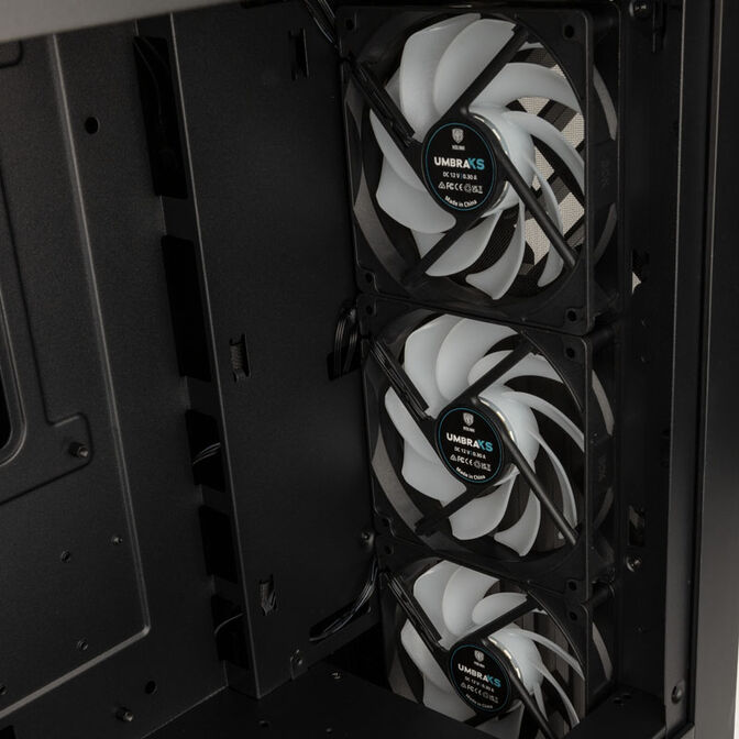 Caja ATX Kolink Unity Cascade ARGB Mesh Negro image number 7