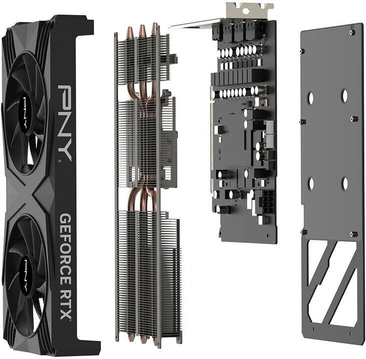 Tarjeta Gráfica PNY GeForce® RTX 4060 Ti XLR8 VERTO Dual Fan 16GB GDDR6 DLSS3 image number 5