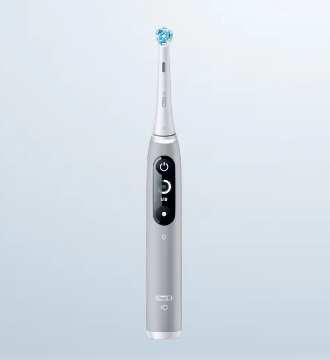 Cepillo de Dientes El&eacute;ctrico Oral-B iO Series 6 Grey Opal image number 0