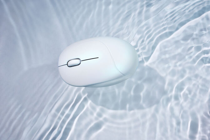 Rat&oacute;n Asus MD101 Fragrance Branco Wireless image number 8
