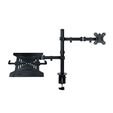 Soporte de Mesa Tooq Doble Tilt 13" a 32" Max. 8Kg (Monitor) / 4.5Kg (Port&aacute;til) image number null