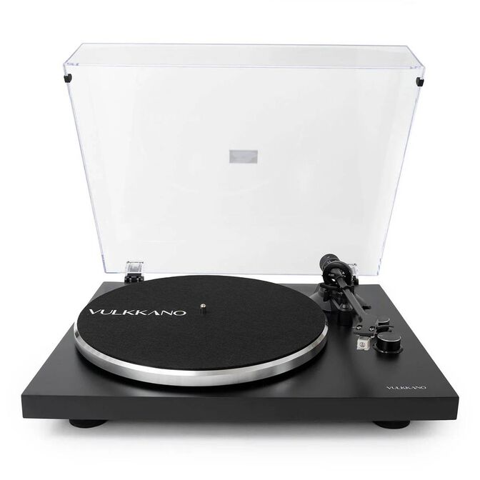 Tocadiscos Vulkkano TD10 10W Bluetooth USB Negro image number 1