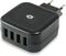 Cargador Conceptronic Althea 4 Puertas 25W USB