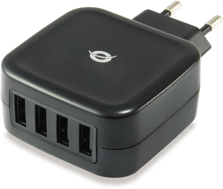 Cargador Conceptronic Althea 4 Puertas 25W USB image number 0
