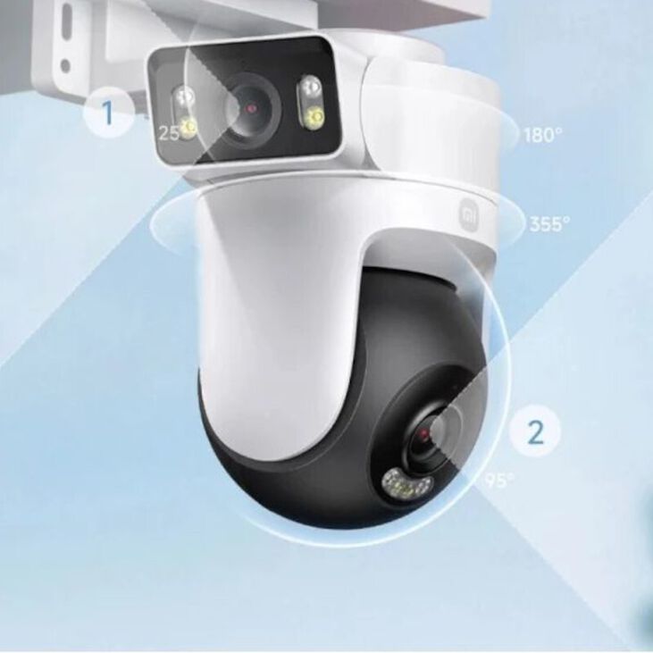 Cámara de Vigilancia Xiaomi CW500 Dual Outdoor 360° 2.5K WIFI image number 2