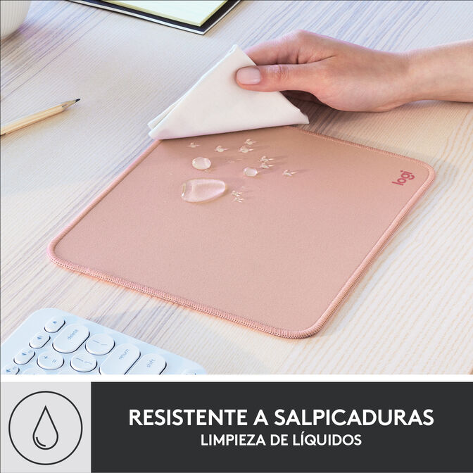 Alfombrilla Logitech Mouse Pad Studio Series Rosa Oscuro image number 4