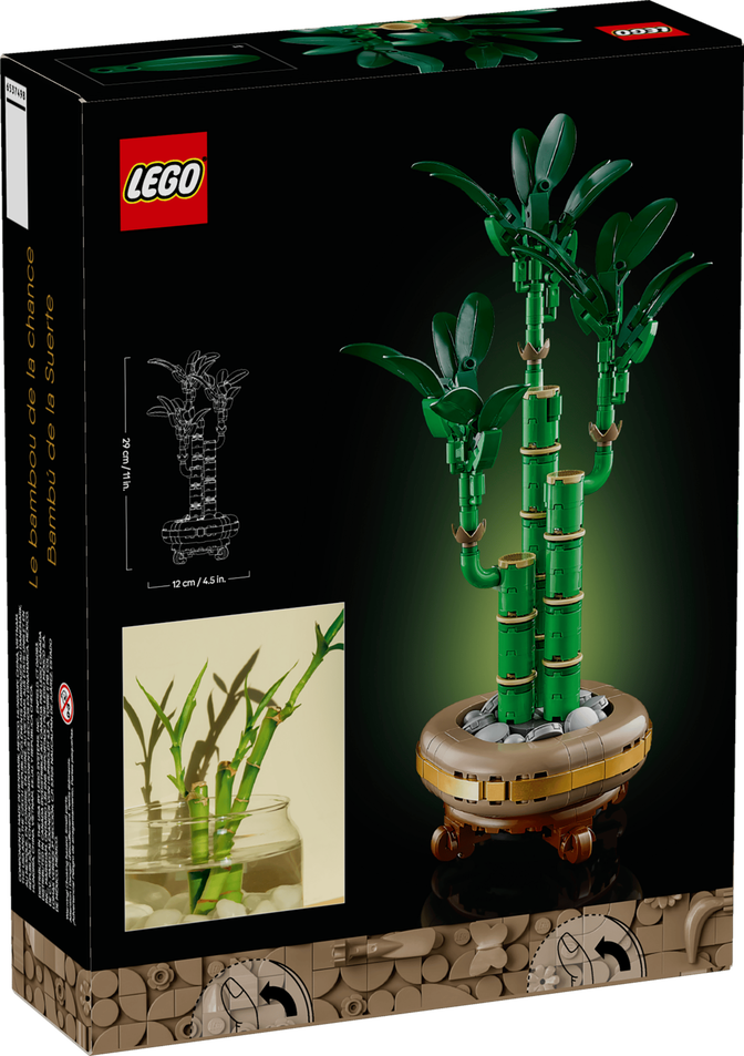 LEGO Botanicals: Bamb&uacute; de la Suerte, 325 Piezas (10344) image number 1