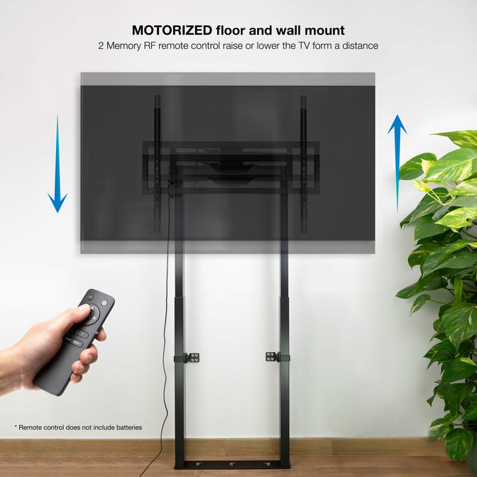 Soporte Suelo Fixo Tooq MOON 37" a 75" M&aacute;x. 40Kg Negro image number 13