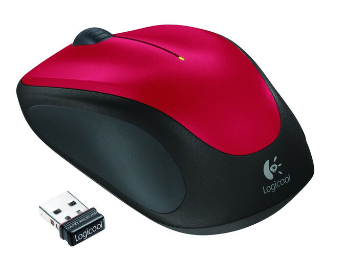 Rat&oacute;n Logitech M235 1000DPI Wireless Rojo image number 2