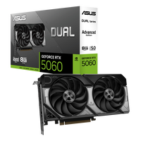 Tarjeta Gr&aacute;fica Asus GeForce&reg; RTX 5060 Dual OC Advanced 8GB GDDR7 DLSS4