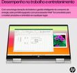 HP Pavilion x360 2-in-1 Laptop 14-ek1026np Intel&reg; Core&trade; i5 i5-1335U H&iacute;brido (2-en-1) 35,6 cm (14") Pantalla t&aacute;ctil Full HD 16 GB DDR4-SDRAM 512 GB SSD Wi-Fi 6 (802.11ax) Windows 11 Home Plata image number null