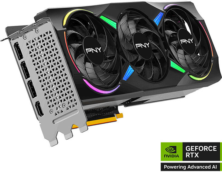 Tarjeta Gráfica PNY GeForce® RTX 5070 Ti Gaming RGB Triple Fan OC 16GB GDDR7 DLSS4 image number 1