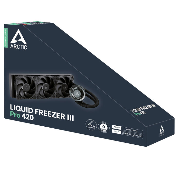Water Cooler CPU AIO Arctic Liquid Freezer III PRO - 420mm image number 5