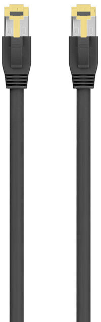 Cable de Red Ewent RJ45 LSZH S/FTP Cat 8.1 AWG26/7 15 M Negro