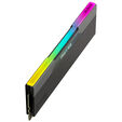 KLEVV Kit 32GB (2 x 16GB) DDR5 CRAS V 6400MHz CL30 RGB Obsidian Black (Intel XMP/AMD Expo) image number null